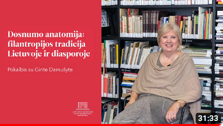 Ambasadorė G.Damušytė: norėčiau, kad filantropijos Lietuvoje būtų daugiau